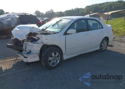 2007 Toyota Corolla S из США, поврежденный, VIN 2T1BR32E57C789349